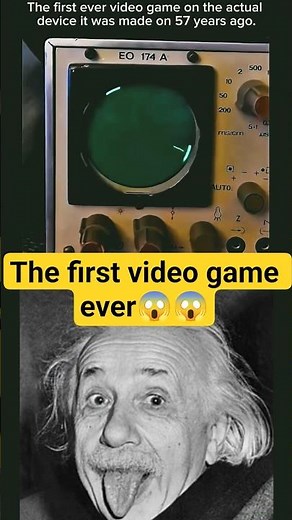 Discovery of the First Video Game: The birth of Gaming History