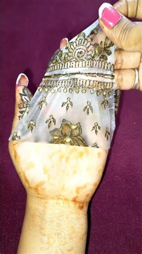 Stylish Mehndi Design ♥️ #shorts #mehndi #trending #stylish #latest #arabic #henna #mehandi #video