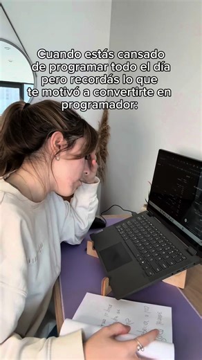 Recordé mis verdaderas motivaciones y ahora sí tengo ganas de codear 😌