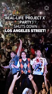 Real-Life ‘Project X’ Party Shuts Down Los Angeles Street! #California #angelescity #party #viralvideo | Cultura Colectiva