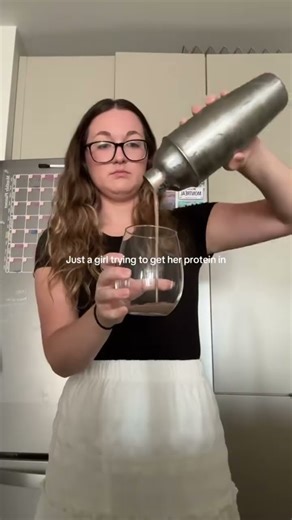 Easy protein shake recipe #proteinshake #beginnerfitness