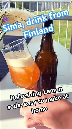 Making Sima at home refreshing lemon drink #sima #drink #homebrewing