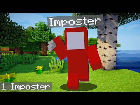 I Made Among Us Crewmates In Minecaft (Mods)