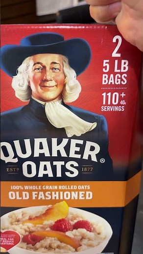 POV Amazon Unboxing - Two Giant Boxes of Quaker Old Fashioned Rolled Oats