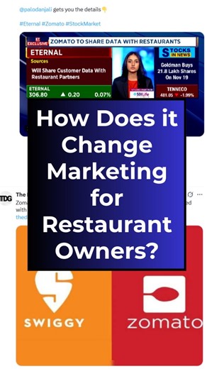 Zomato finally made a move that looks big… but only restaurant owners who understand CRM will actually benefit from it. Yes, they have agreed to share customer phone numbers — but only if the customer opts in. And trust me, in real life, hardly 8–12% customers will tick that box. That means you may get a few extra numbers every month. Good… but not magical. The REAL question is: What are you doing with the numbers you already have? Most restaurants have 3,000… 5,000… even 10,000 customer contact