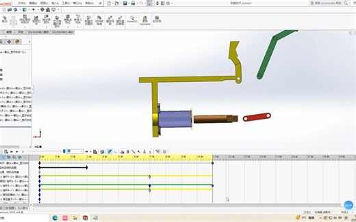 Solidworks模型的基本动画制作