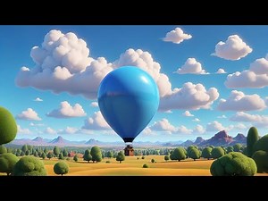 Tap the Blue Balloon Quick! 🎈🔵 | Funny Kids Rhyme Story | Silly Balloon Adventure