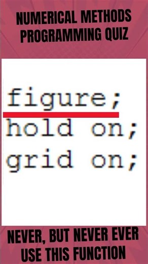 What you are not supposed to do in Matlab & GNU Octave