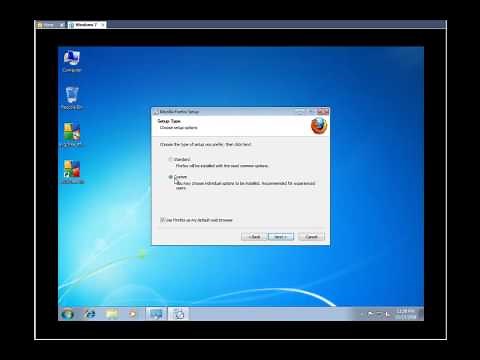 How to Install Firefox 3.5 Microsoft Windows 7 and download HD