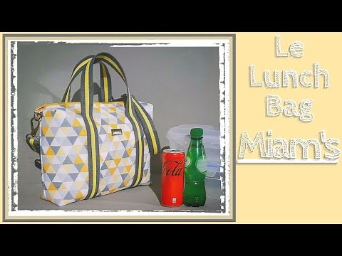 Easy #DIY tutorial for beginners: sew an insulated lunch bag, the MIAM'S bag 🥰