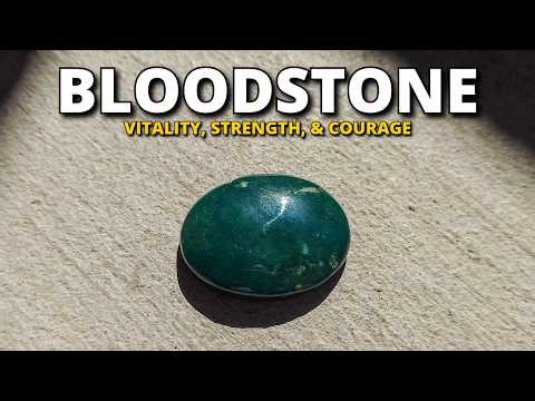 Bloodstone: History, Chakra Healing & Uses of the Crystal of Vitality 💎🧘🏼‍♂️🙏🏼