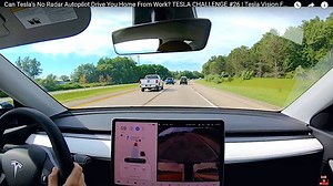 Tesla Vision No Radar Road Test Challenge