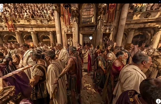 GPT Image 2 is just... insane.you can generate near-perfect equirectangular panoramas and literally explore them.here I am imagining what it was like inside a Roman Colosseum.
