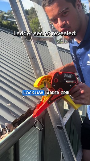 Stop Your Ladder from Slipping! Get the Lockjaw Ladder Grip
