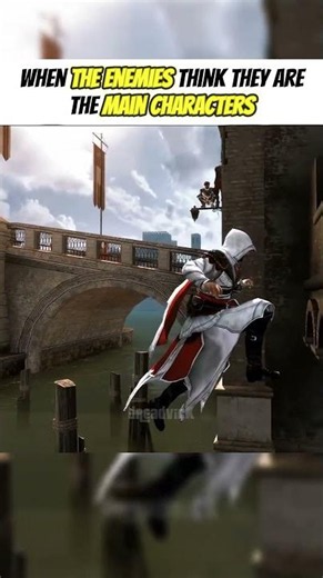 Bro thinks he is Ezio Auditore 😭 ‪@Dreadvickk‬ credits 🙏