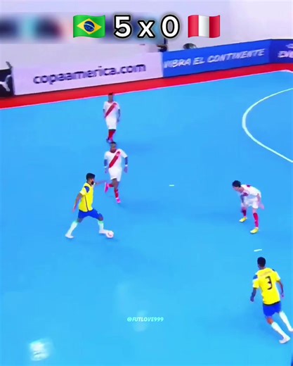 Brasil Dominates Peru in Futsal Copa América 2024