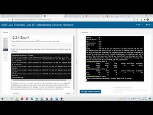 NDG: Linux Essentials: Lab 12