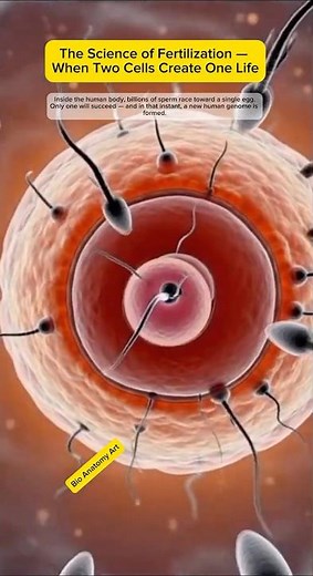 The Science of Fertilization — When Two Cells Create One Life