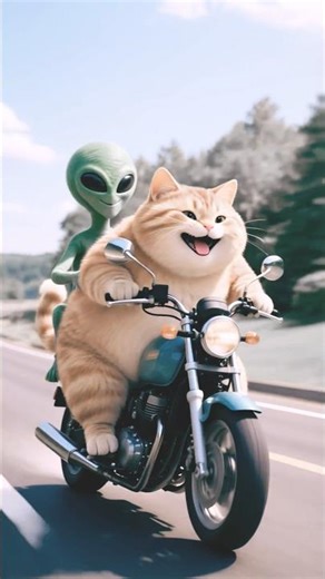 CAT VS ALIEN #funny #cat #funnyvideo
