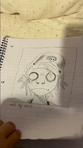 billie eilish, gorrilaz, and corpse bride drawings today!! they honestly suck but im trying!! 😭🙌