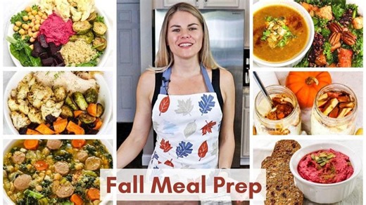 Fall MEAL PREP + PDF guide | 3 days of meal ideas! (Plant-forward)
