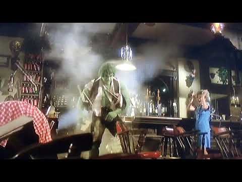 The Incredible Hulk The Waterfront Story Hulk emerges from behind the bar scene