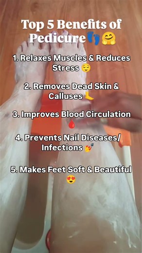 Benefits of Pedicure #SkincareHacks #Relaxation #PamperYourself #TrendingReelsIndia #SkinCareIndia