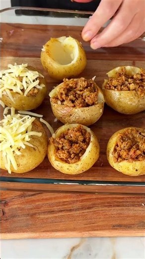 Forget French Fries! 🍟 Try THIS Loaded Potato 🧀🔥