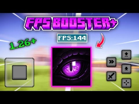 🔥Best FPS BOOSTER For MCPE 1.26+ | MASSIVE FPS BOOST🚀