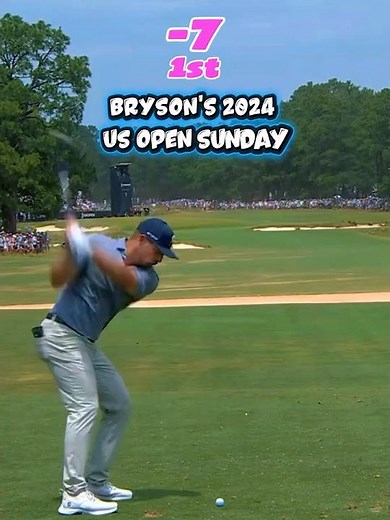 Bryson Started The 2024 US Open With A Bogey
