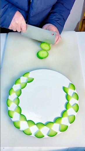 Simple dish decoration tutorial learn it at once plating skills fruit vegetable modeling