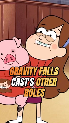 Gravity Falls Cast is Other Roles.#celebrity #gravityfalls #voice