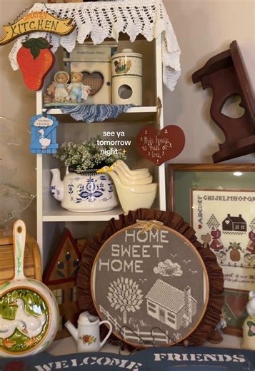 see ya tomorrow at 8:30pm!!! Shop is loaded ✨🪿💖 #vintage #thrift #cottagecore #fyp