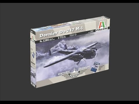 Italeri 1/72 Dornier Do 217 M-1 Scale Model Review