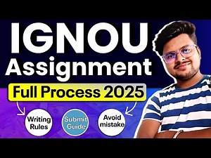 🔥 IGNOU July 2025 Admission: Full Assignment Process Explained!