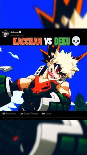 BAKUGO VS DEKU | My Hero Academia #bakugo #shorts #mha #amv #foryou