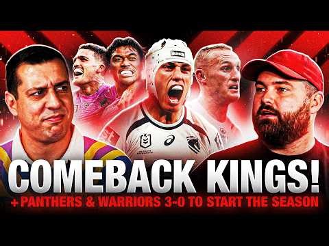 Broncos the COMEBACK KINGS + Panthers & Warriors Stay UNDEFEATED! | Round 3 Review