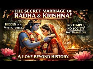 Radha Krishna Secret Devine Marriage Animated Film | The Eternal Union Of Love