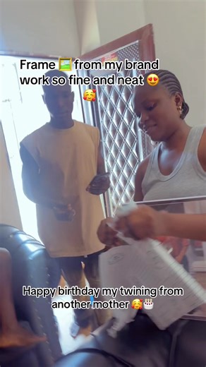 Acrylic Frameless Frame Showcase for a Special Birthday