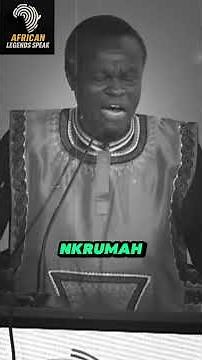 we must have a burdeless africa PLO LUMUMBA speaks
