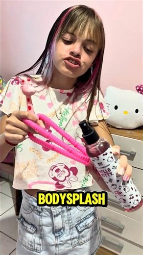 You can't drink the Hello Kitty body splash 😵‍💫🤣 #shorts