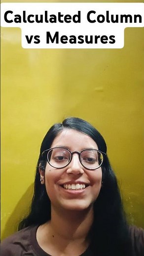 Calculated Column vs Measure in Power BI | Key Differences #powerbi #datavisualization #bitools