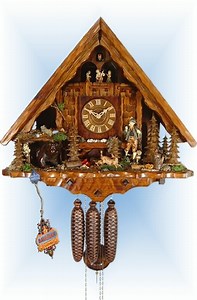 Hunting Lodge 20" Cuckoo Clock