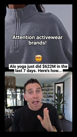 Comment “spy” and ill send you the software. Alo might’ve just done $622M in seven days. Even if the number’s off — the lesson stands. Their best-selling product isn’t complex. It’s a crop with a metal logo. Ten cents in cost, infinite in perceived value. That’s the difference between product and brand. | Simon Beard