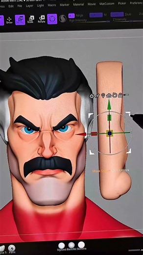 Simple ears #zbrush #ear #tutorial #stylized