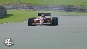 Gerhard Berger reunited with his 1989 #Ferrari 640 as he laps #Goodwood. What a noise, what a moment. This is the #F1 engine noise we miss! #81MM | Goodwood Road & Racing