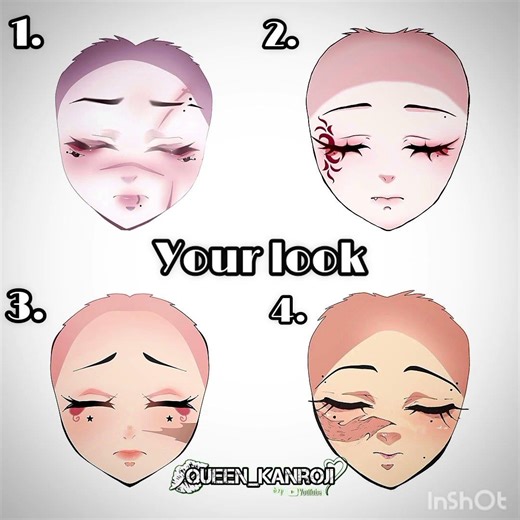 Make urself in Demon slayer🥀( by choosing boxes🎁) Part 3✨ #demonslayer #kimetsunoyaiba