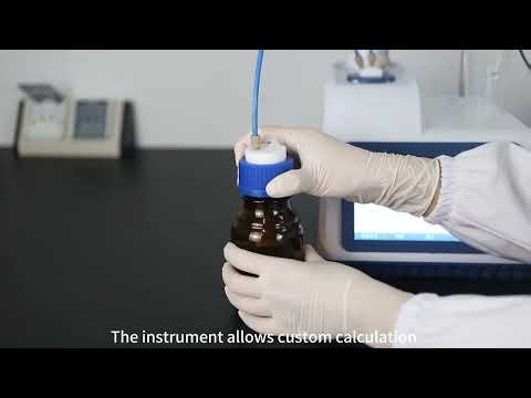 Ph potentiometer titrator test