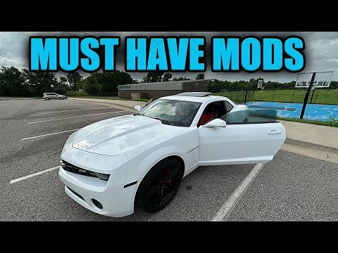 THESE ARE THE BEST MODS TO DO TO YOUR 5TH GEN CAMARO RS/SS