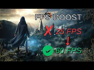 COMO AUMENTAR DE VEZ SEU FPS EM HOGWARTS LEGACY E OUTROS JOGOS (GUIA AVANÇADO DEFINITIVO)